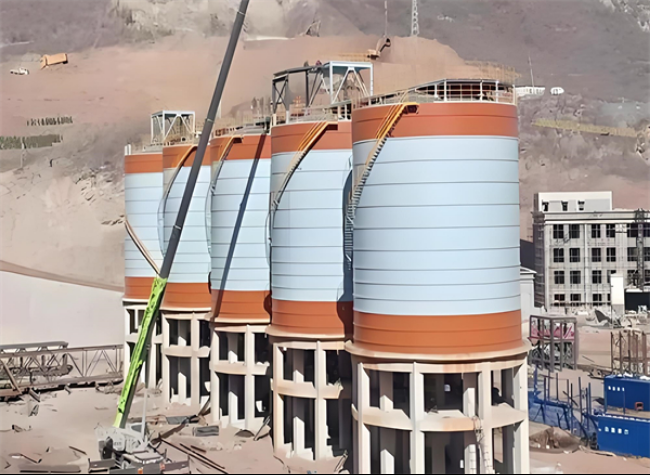 贞丰高架钢板仓